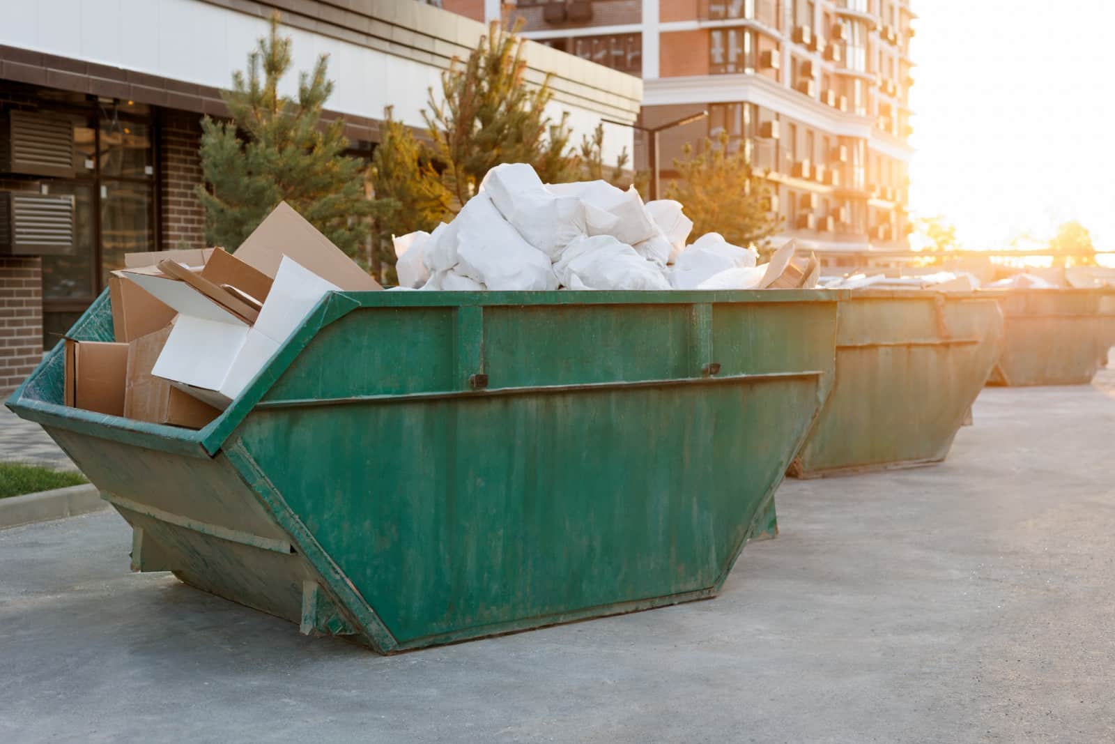 Location de bennes à Lyon pour gravats et déchets métalliques - SBT Recyclage