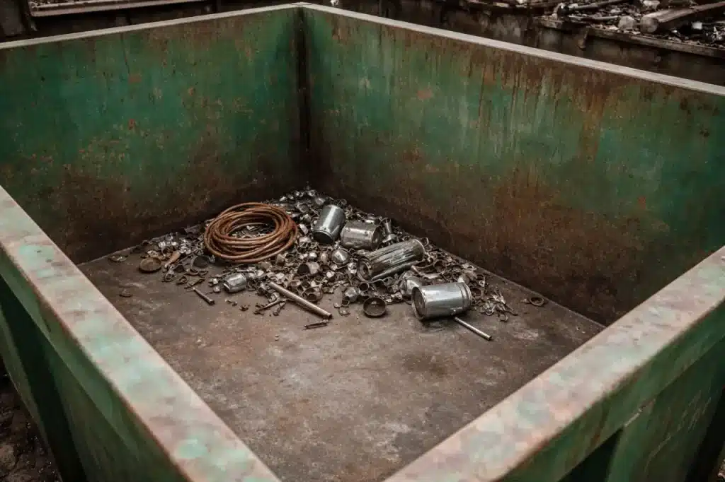 Métaux acceptés pour le recyclage à Chassieu