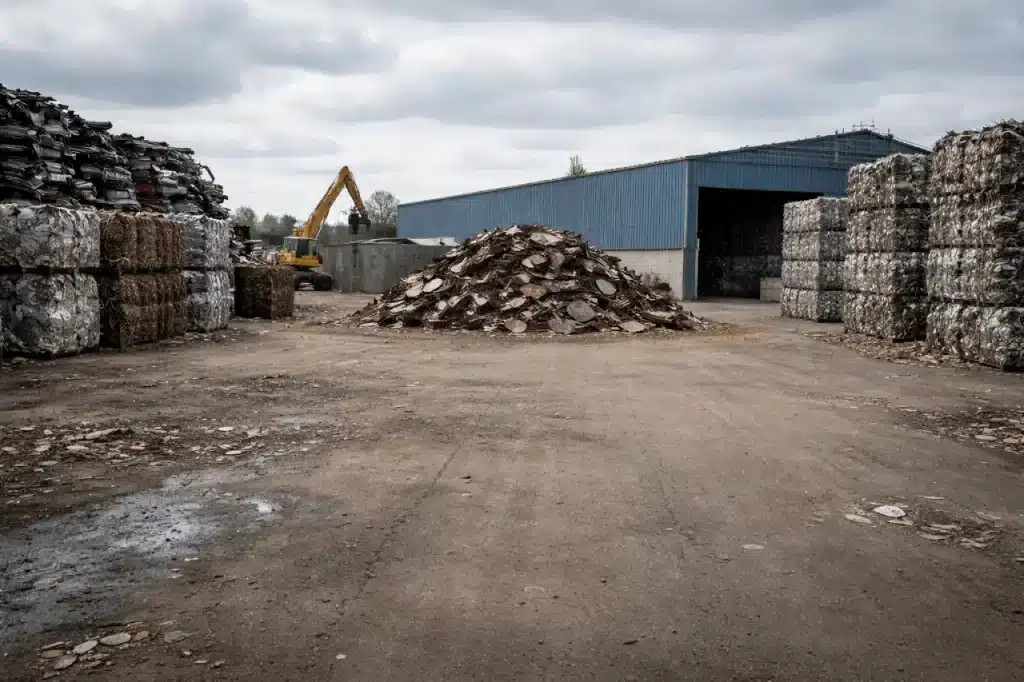 Rachat et recyclage de l'acier à Chassieu