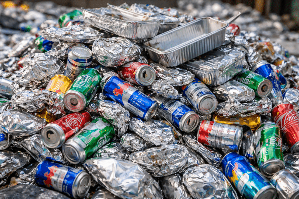 Rachat et recyclage de l'aluminium à Décines-Charpieu